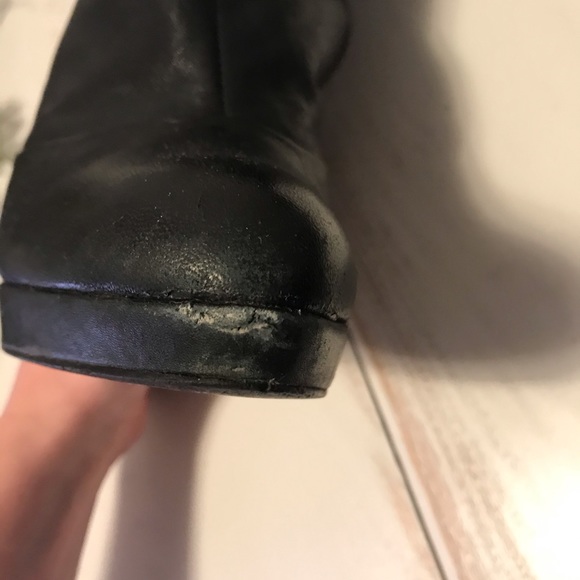 Aldo. Over the knee sexy leather stilettos boots - Picture 4 of 6